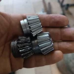 ساخت چرخ دنده مخروط و مخروط مارپیچ، کرانویل و پینیون